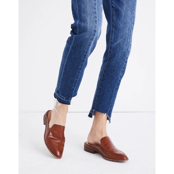 Madewell Shoes - Madewell Frances Loafer Mule Leather Brown 8.5 Slip On Flat $138